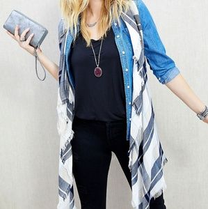 NWT Maurices Plaid Vest